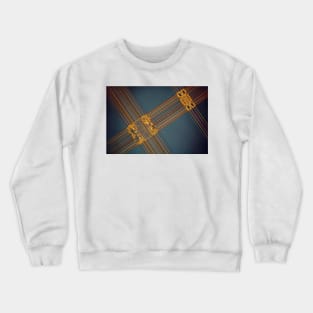 Computer RAM module, light micrograph (C026/4155) Crewneck Sweatshirt